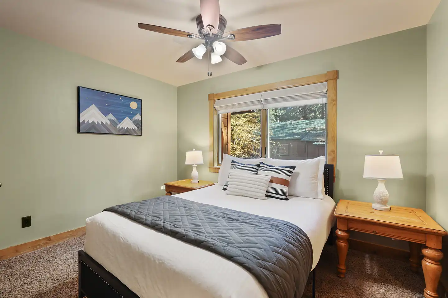 Freel bedroom after